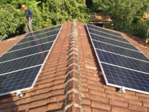 Novameta Solar - Projeto de Instalação de Placas em Aldeia